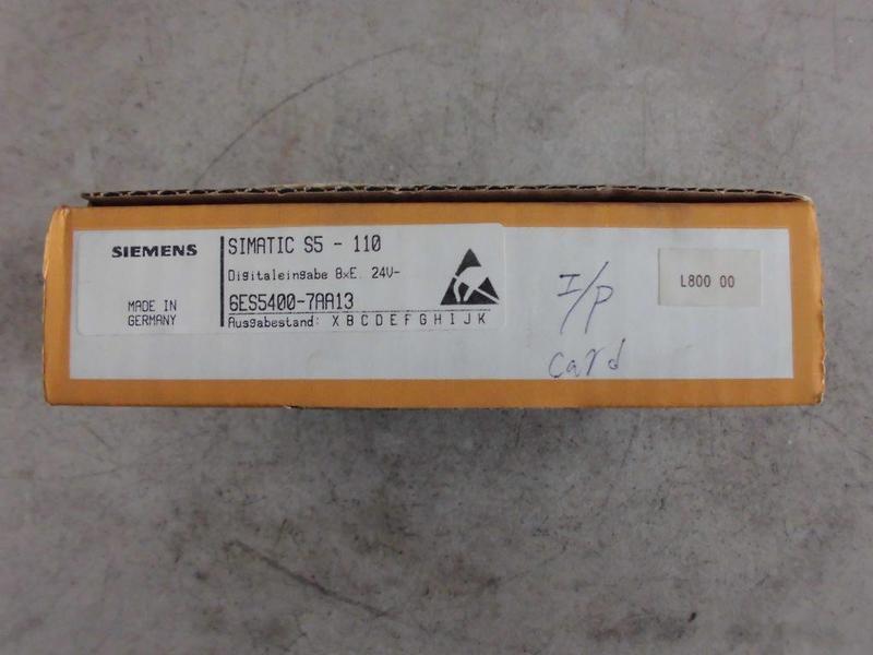 SIEMENS S5 110 MODEL : 6ES5400-7AA13 盒裝 (NEW) — 3 / 3