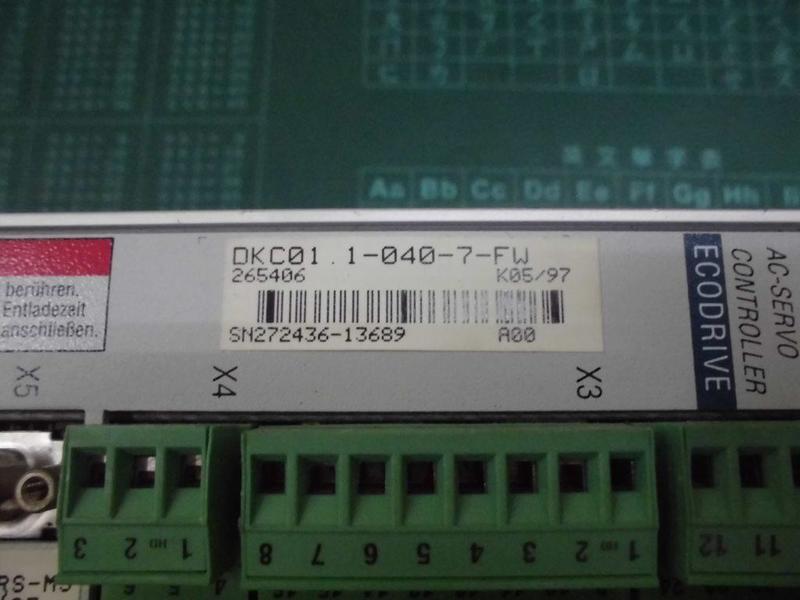 INDRAMAT MODEL : DKC01.1-040-7-FW (二手良品) — 2 / 6