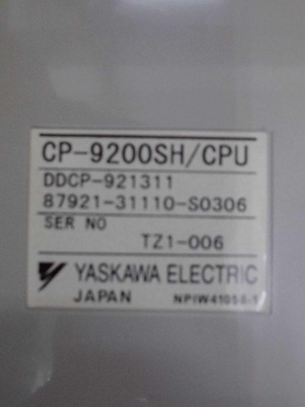 YASKAWA MODEL : CP-9200SH/CPU DDCP-921311 (二手良品) — 3 / 3