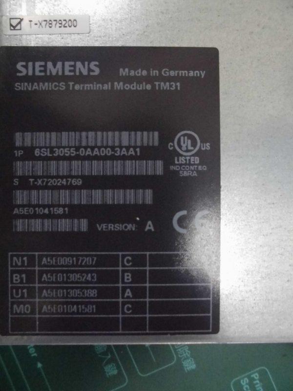 SIEMENS MODEL:TM31 MODEL : 6SL3055-0AA00-3AA1 (二手良品) — 3 / 3