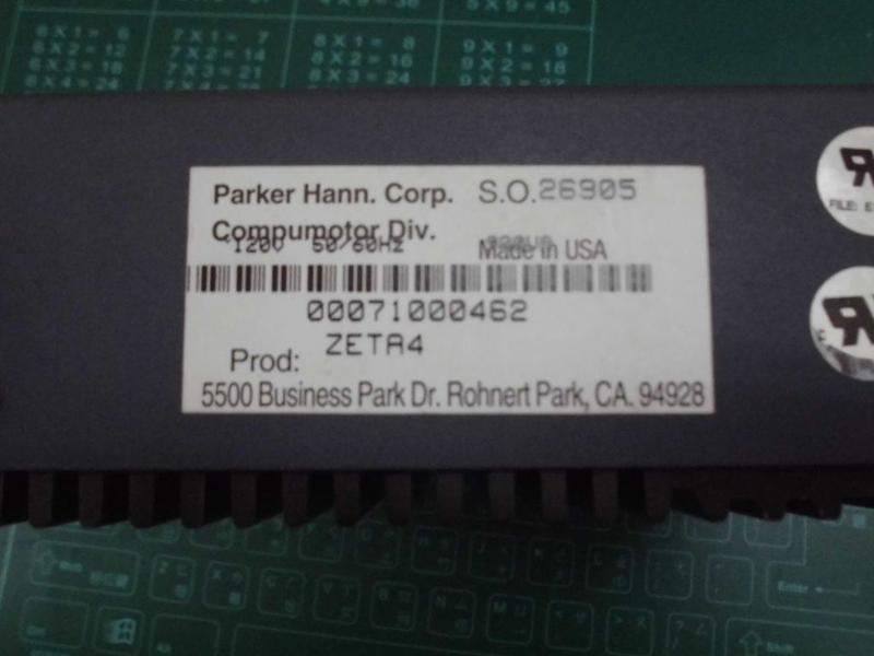 PARKER COMPUMOTOR MODEL : ZETA4 (二手良品) — 3 / 3