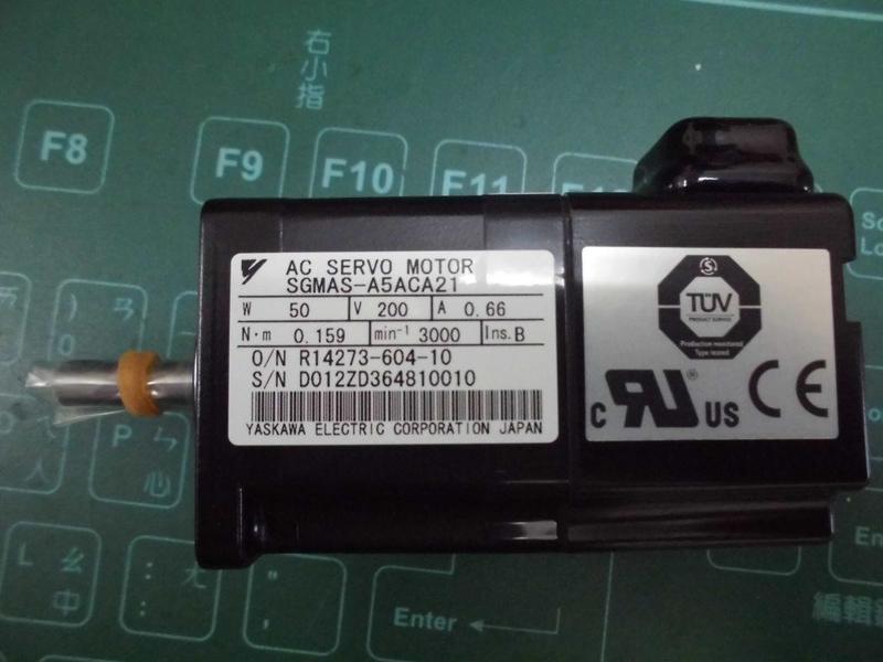 YASKAWA MODEL : SGMAS-A5ACA21 50W 盒裝 (NEW) — 2 / 3