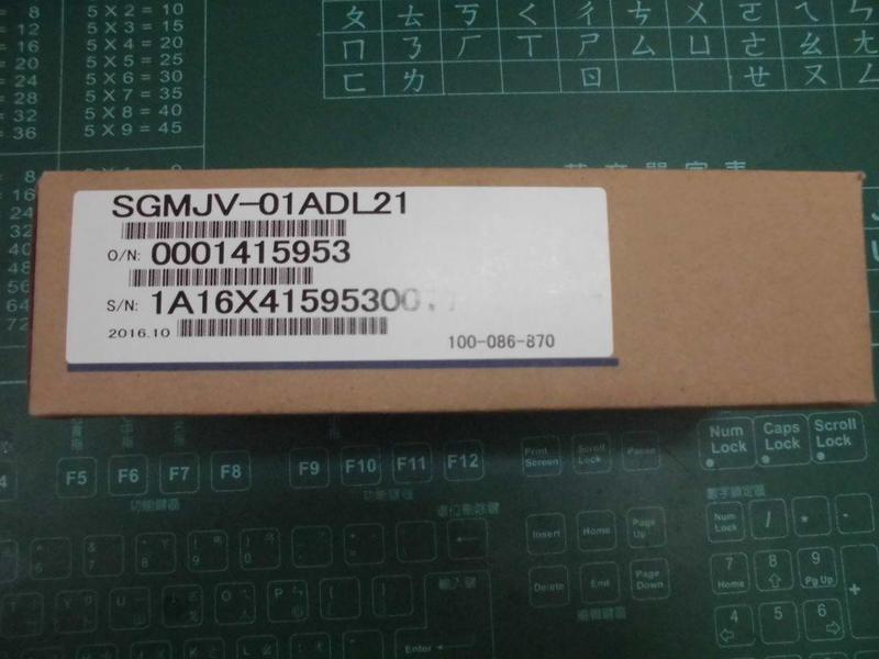 YASKAWA MODEL : SGMJV-01ADL21 100W 盒裝 (NEW) — 3 / 3