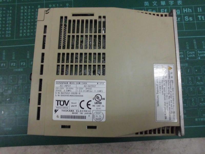 YASKAWA MODEL : SGDM-15ADA VER.0900F 1500W (二手良品) — 2 / 3