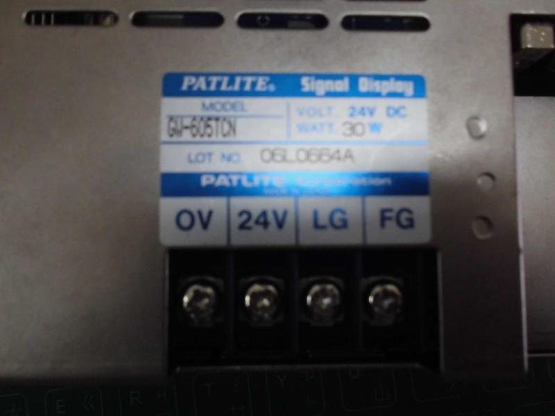 PATLITE MODEL : GW-605TCN 盒裝 (NEW) — 4 / 5