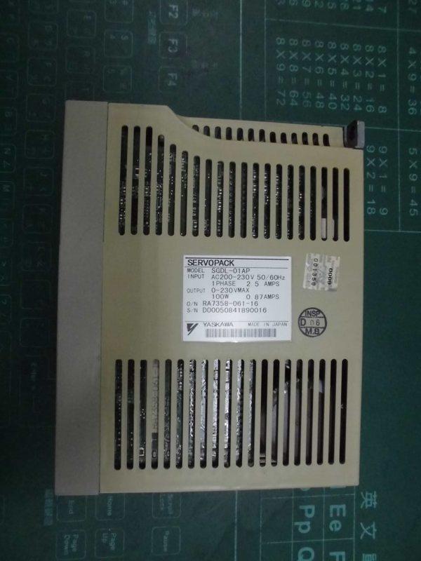 YASKAWA MODEL : SGDL-01AP 100W (二手良品) — 2 / 7