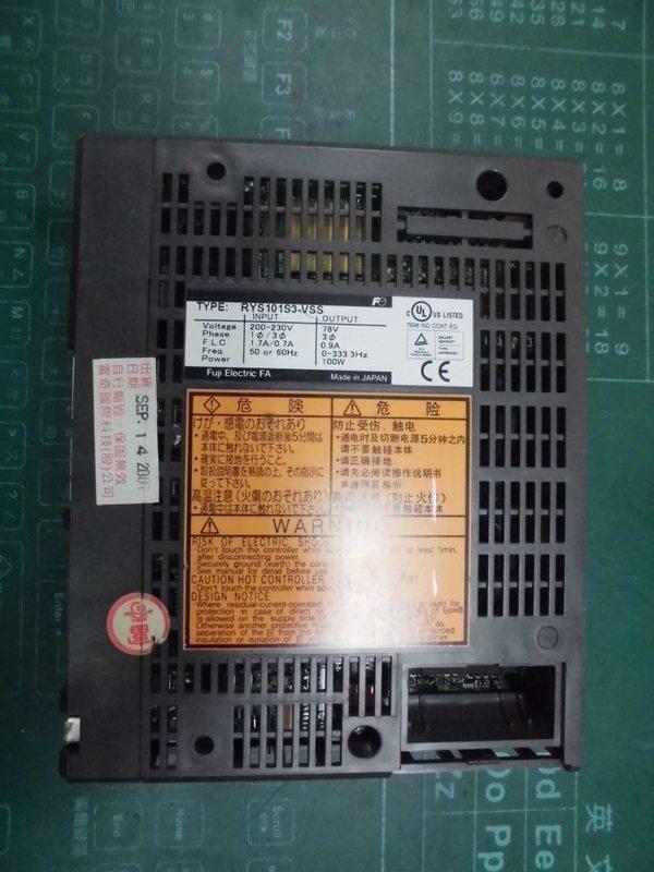 FUJI ELECTRIC MODEL : RYS101S3-VSS 100W (二手良品) — 2 / 7