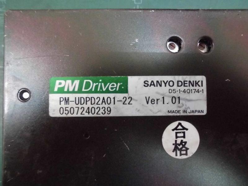 SANYO DENKI MODEL : PM-UDPD2A01-22 VER1.01 (二手良品) — 4 / 7