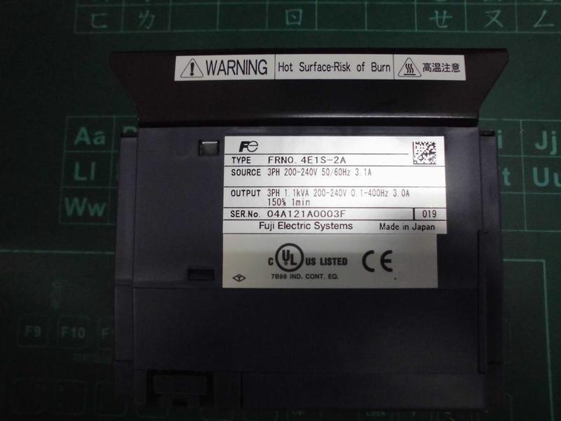 FUJI ELECTRIC MODEL : FRN0.4E1S-2A 400W 盒裝 (NEW) — 2 / 8