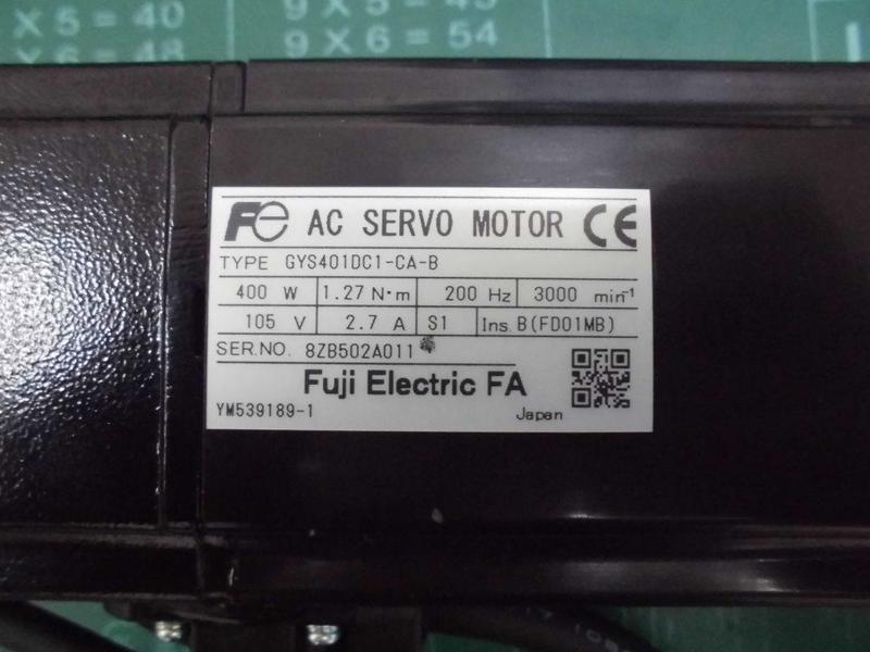 FUJI ELECTRIC MODEL : GYS401DC1-CA-B 400W 無盒裝 (NEW) — 3 / 7