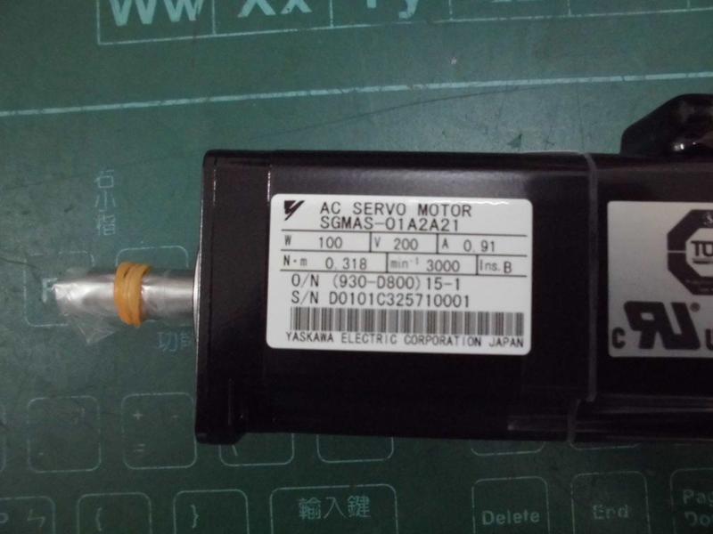 YASKAWA MODEL : SGMAS-01A2A21 100W 盒裝 (NEW) — 2 / 6