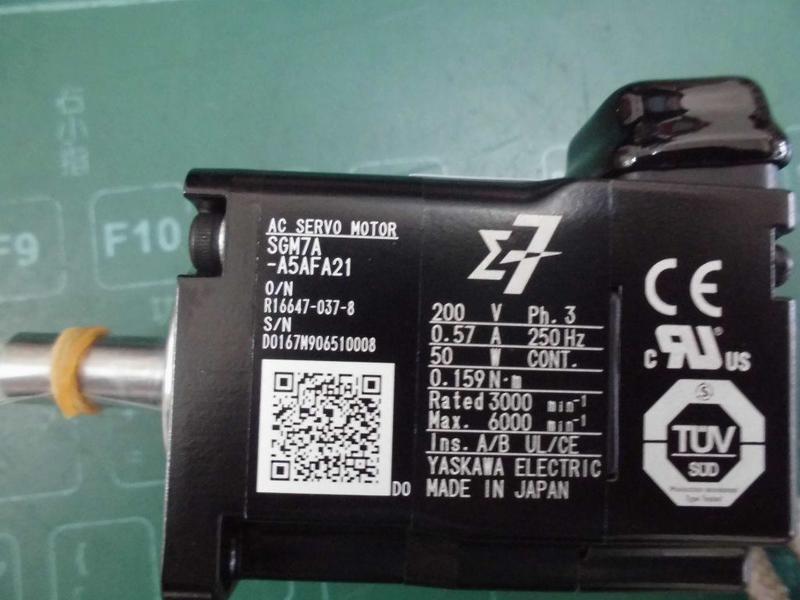 YASKAWA MODEL : SGM7A-A5AFA21 50W 盒裝 (NEW) — 3 / 6