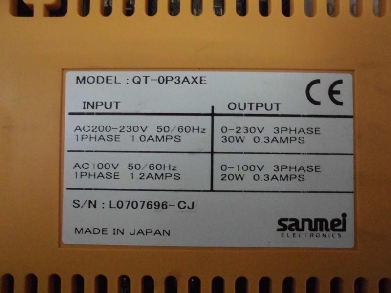 SANMEI MODEL : QT-0P3AXE 30W 無盒裝 (NEW) — 7 / 7