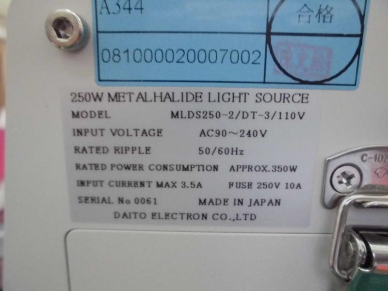 DAITO ELECTRON MODEL : MLDS250-2/DT-3/110V 無盒裝 — 4 / 5
