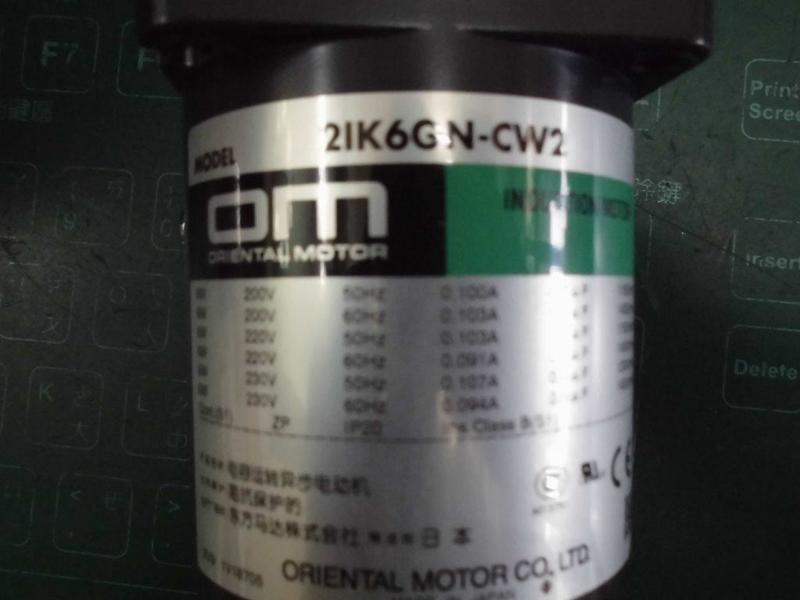 ORIENTAL MOTOR MODEL : 2IK6GN-CW2 盒裝 (NEW) — 3 / 5