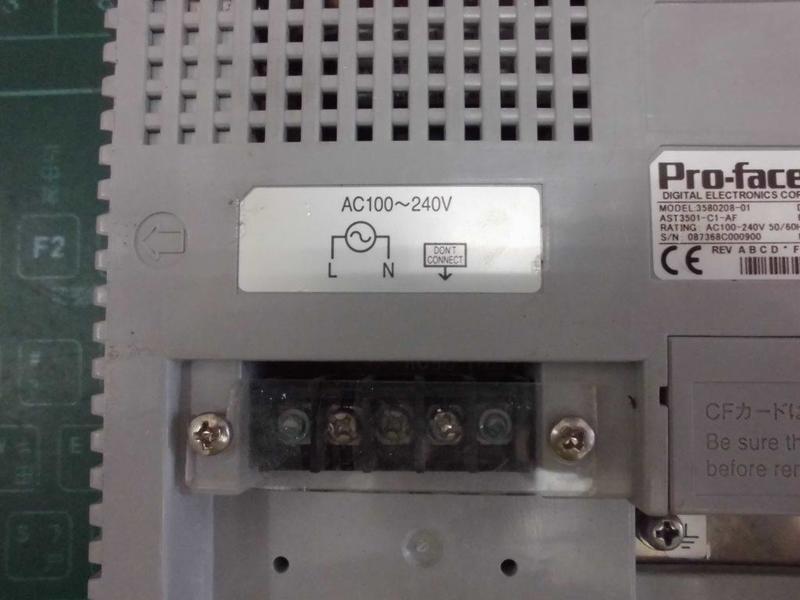DIGITAL PRO-FACE MODEL : AST3501-C1-AF (二手良品) — 6 / 9