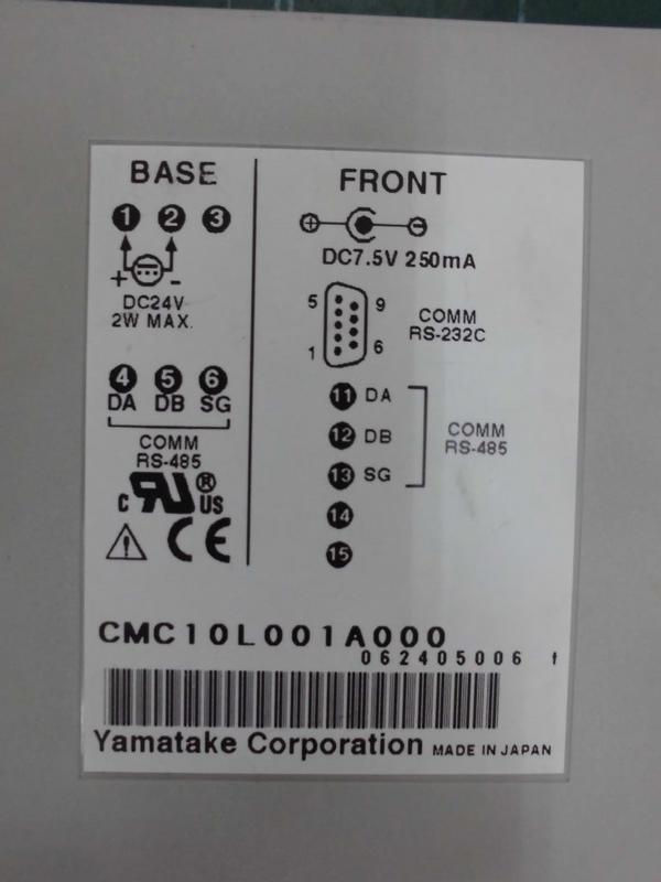 YAMATAKE MODEL : CMC10L001A000 (二手良品) — 3 / 7