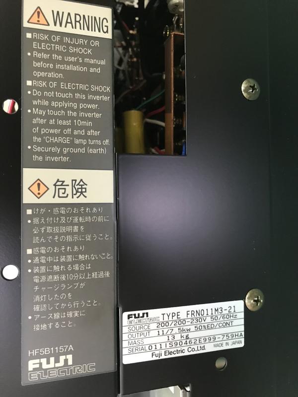FUJI ELECTRIC 5000M3 TYPE:FRN011M3-21 盒裝新品 — 4 / 5