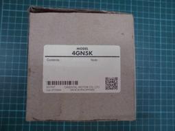 ORIENTAL MOTOR GEAR BOX MODEL : 4GN5K 盒裝 (NEW)