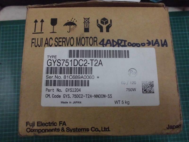 FUJI ELECTRIC MODEL : GYS751DC2-T2A 750W 盒裝 (NEW) — 5 / 5