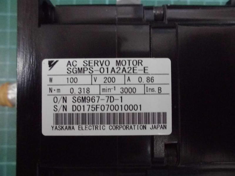YASKAWA MODEL : SGMPS-01A2A2E-E 100W 無盒裝 (NEW) — 5 / 5