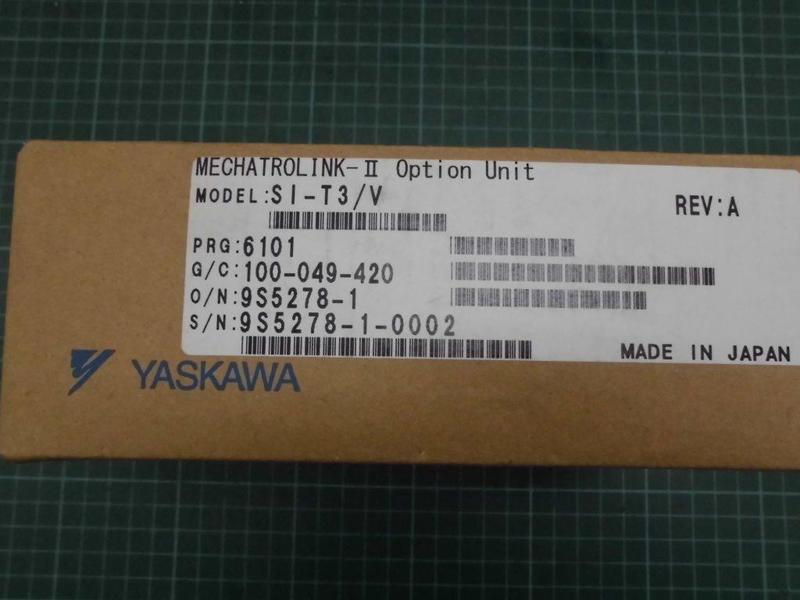 YASKAWA MODEL : SI-T3/V 盒裝 (NEW) — 6 / 6