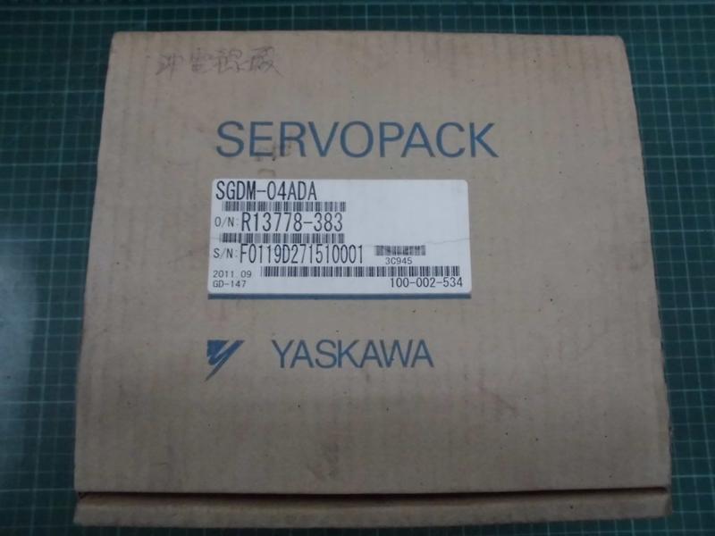 YASKAWA MODEL : SGDM-04ADA VER.3C945 400W 盒裝 (NEW) — 8 / 8