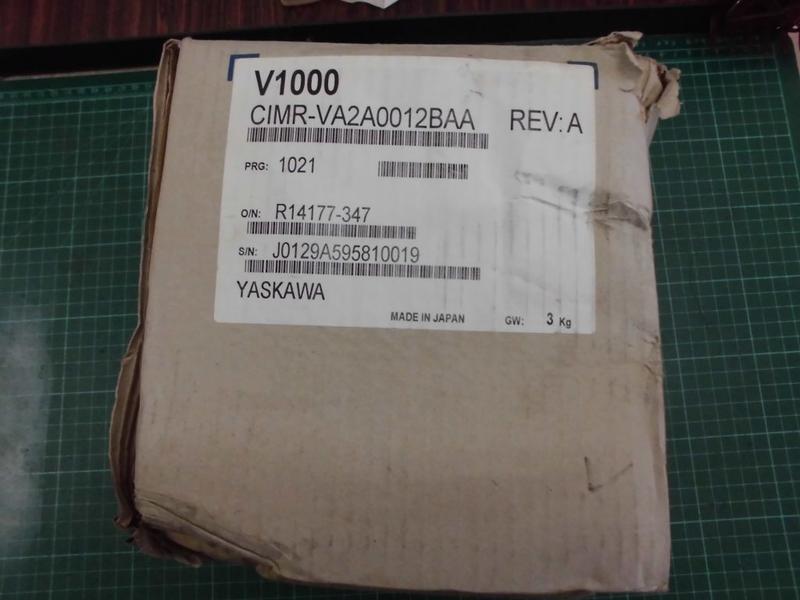 YASKAWA V1000 MODEL : CIMR-VA2A0012BAA 盒裝 (NEW) — 6 / 6