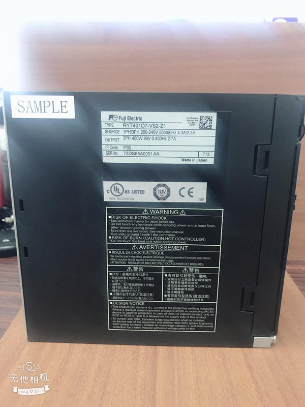 SAMPLEMODEL:  RYT401D7-VS2-Z1 新品 — 3 / 6