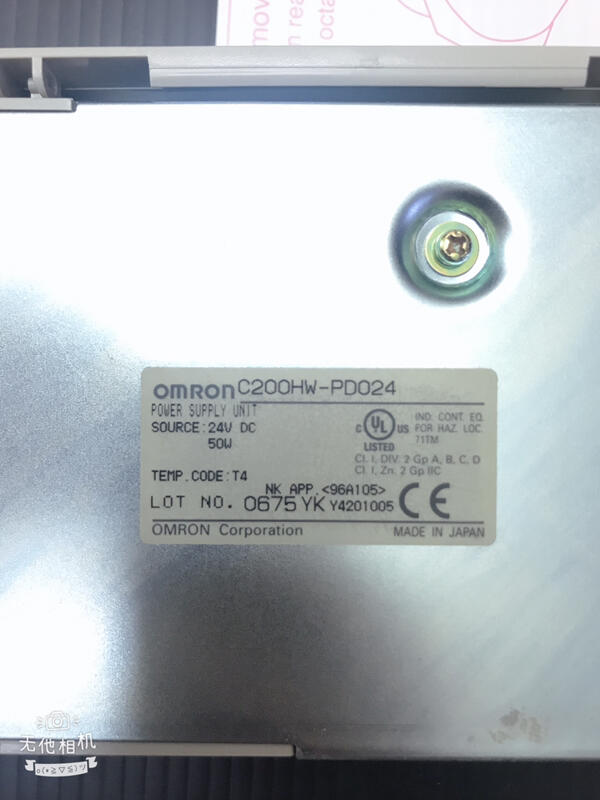 OMROn MODEL: C200HW-PD024 盒裝新品 — 3 / 6