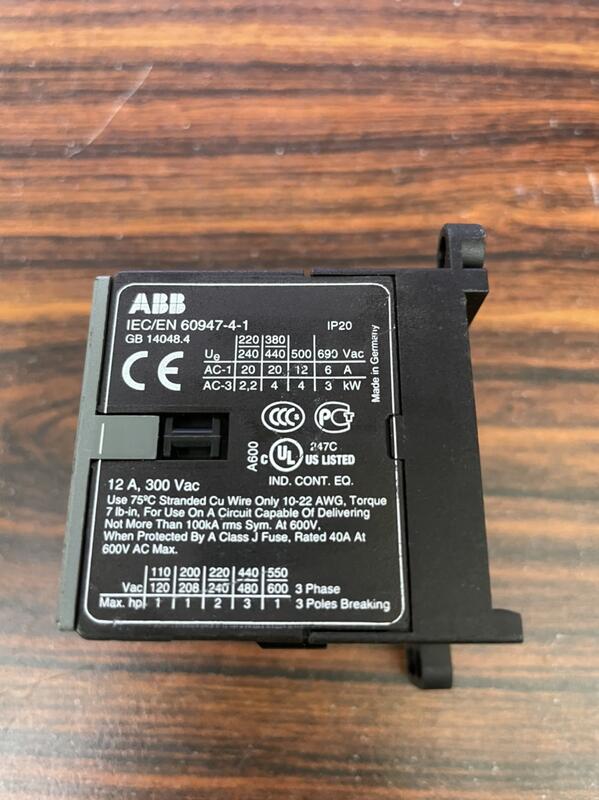 ABB MODEL : B6-30-10 無盒裝 (NEW) — 3 / 4