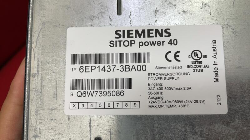 SIEMENS SITOP POWE MODEL : 6EP1437-3BA00  盒裝 (NEW） — 4 / 8