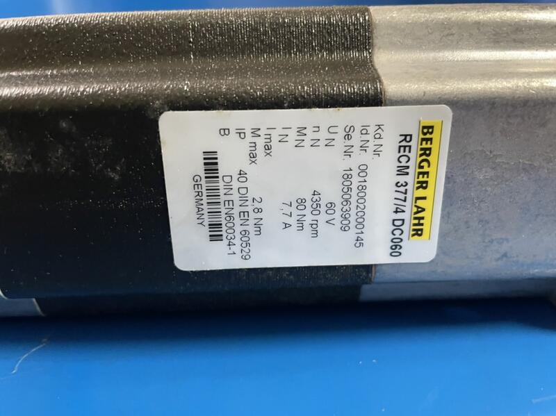 RERGER LAHR MODEL: RECM 377/4 DC060 盒裝 (NEW) — 5 / 7