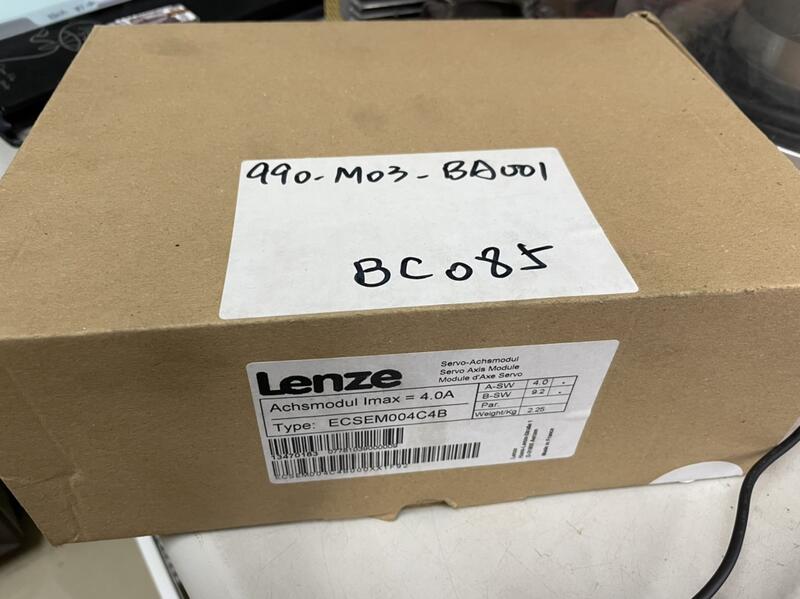 LENZE TYPE : ECSEM004C4B 盒裝 (NEW) — 7 / 7