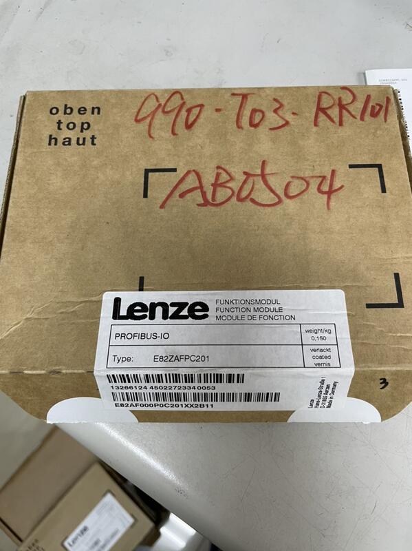 LENZE TYPE : E82ZAFPC201 盒裝 (NEW) — 5 / 6