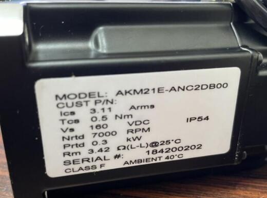 Kollmorgen MODEL : AKM21E-ANC2DB00 盒裝 (NEW） — 2 / 6