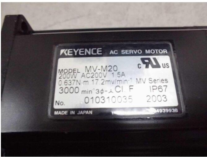 KEYENCE MODEL : MV-M20 200W (二手良品) — 2 / 3