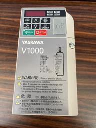 YASKAWA V1000 MODEL : CIMR-VA2A0004BAA 400W 盒裝 (NEW)