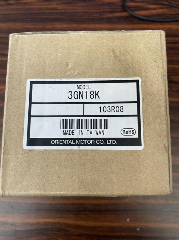 ORIENTAL MOTOR MODEL : 3GN18K 盒裝(NEW) — 6 / 6