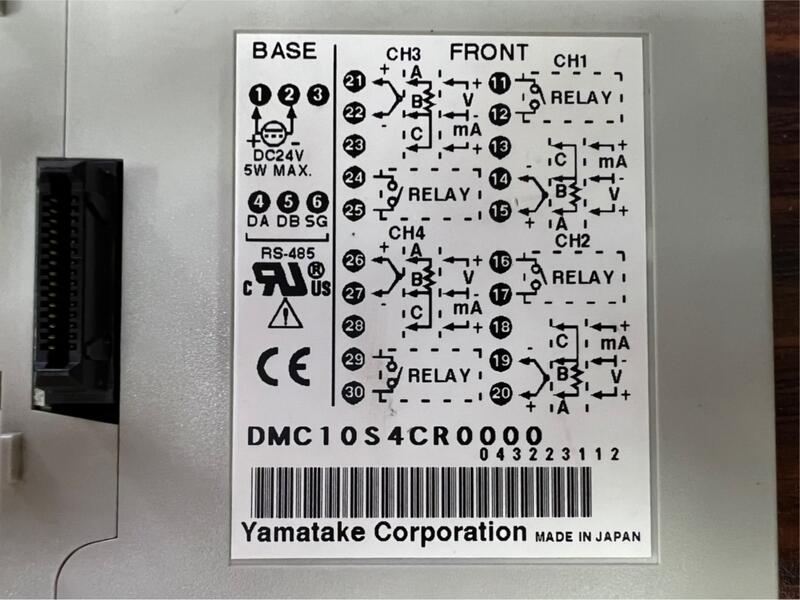 YAMATAKE MODEL:DMC10S4CR0000二手良品 — 4 / 4
