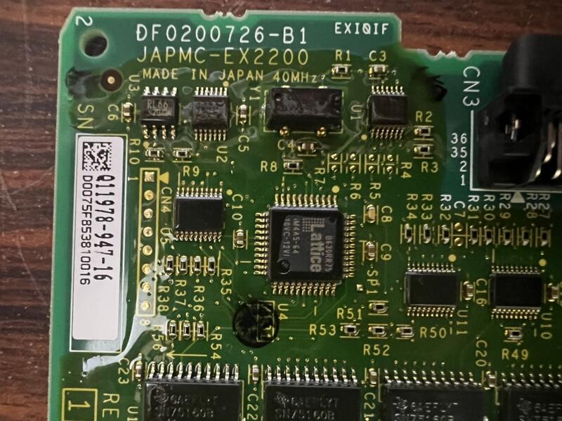 YASKAWA EXIOIF MODEL:JAPMC-EX2200 REV.B1二手良品 — 2 / 5