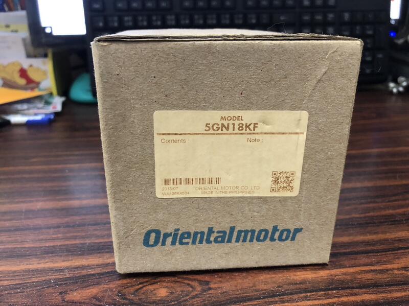 ORIENTAL MOTOR MODEL:5GN18KF盒裝新品 — 8 / 8